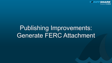 Generate a FERC Attachment